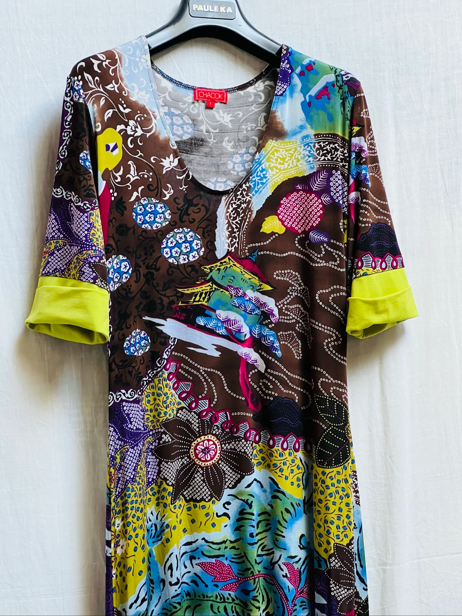 Chacok long printed dress – photo 19